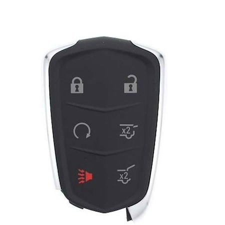 Keyless Factory Keyless Factory: 2015-2019 Cadillac Escalade / 6-Button Smart Key / w/Hatch Glass / PN: 13580812 RSK-CAD-ES315